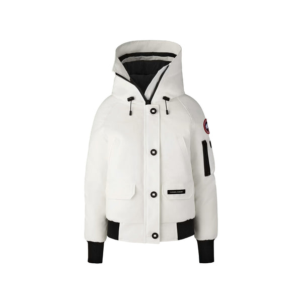 CANADA GOOSE Giacca imbottita Parka Donna corto Chilliwack Bianco - Francavilla Moda